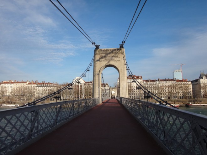 Puente en Lyon Francia