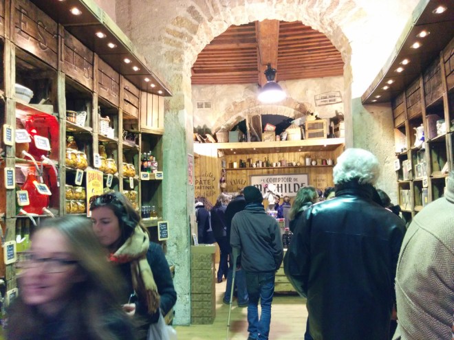 tienda de chocolate y conservas