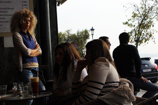 coffee time at thessaloniki