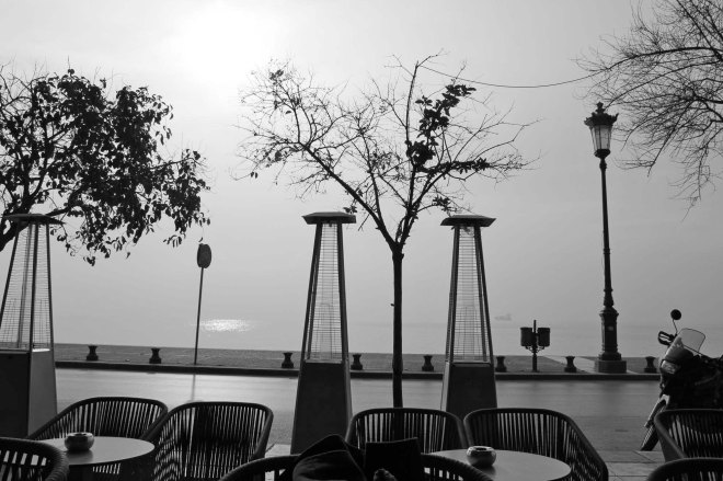 deck cafe at thessaloniki