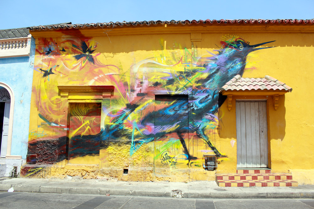 Graffiti art at Cartagena
